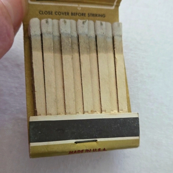 Vintage Santa Matchbook Advertising Purdue Memorial Union Cafeteria Union Club - Picture 11 of 12